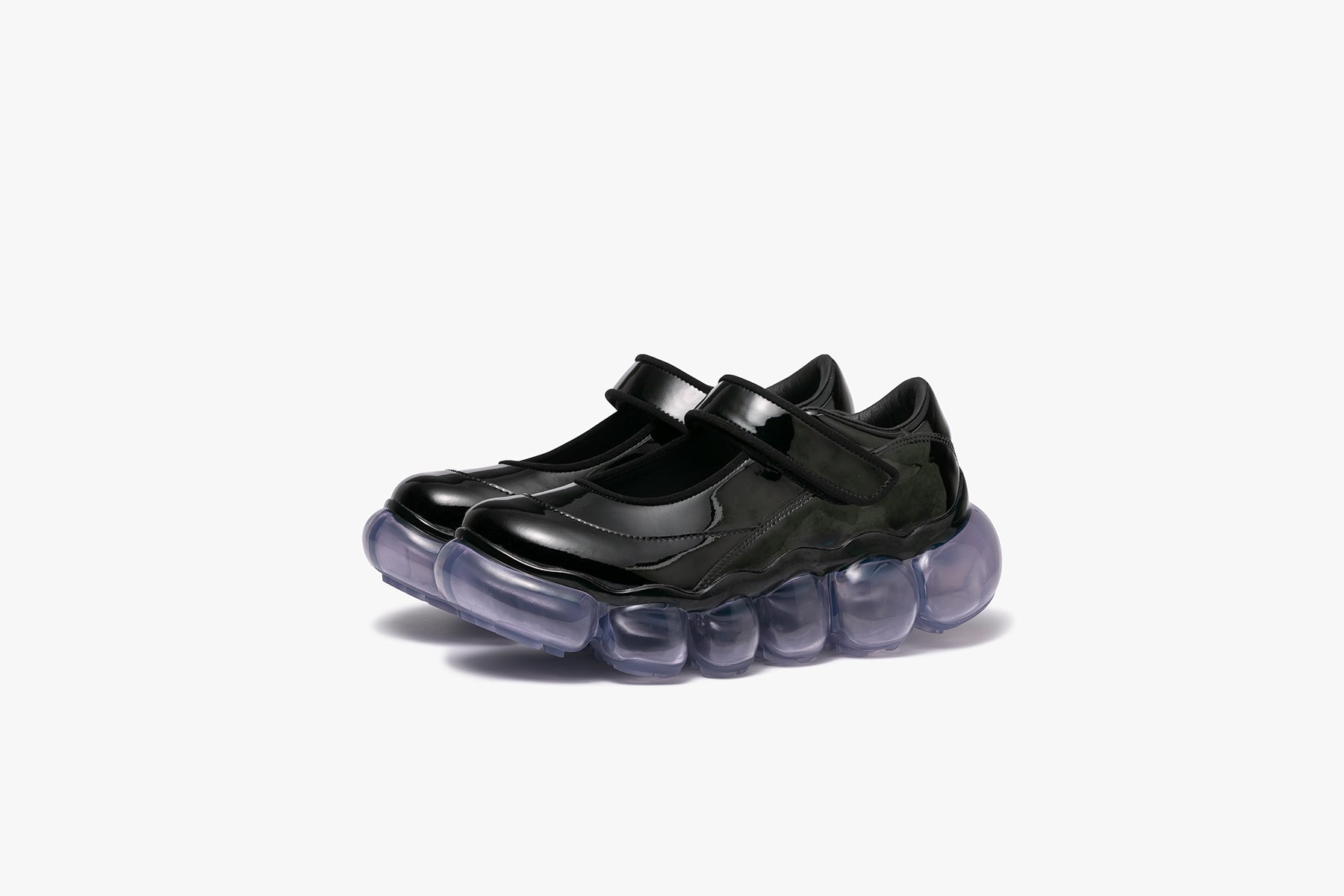 grounds JEWELRY COCOON BLACK ENAMEL / PALE PURPLE