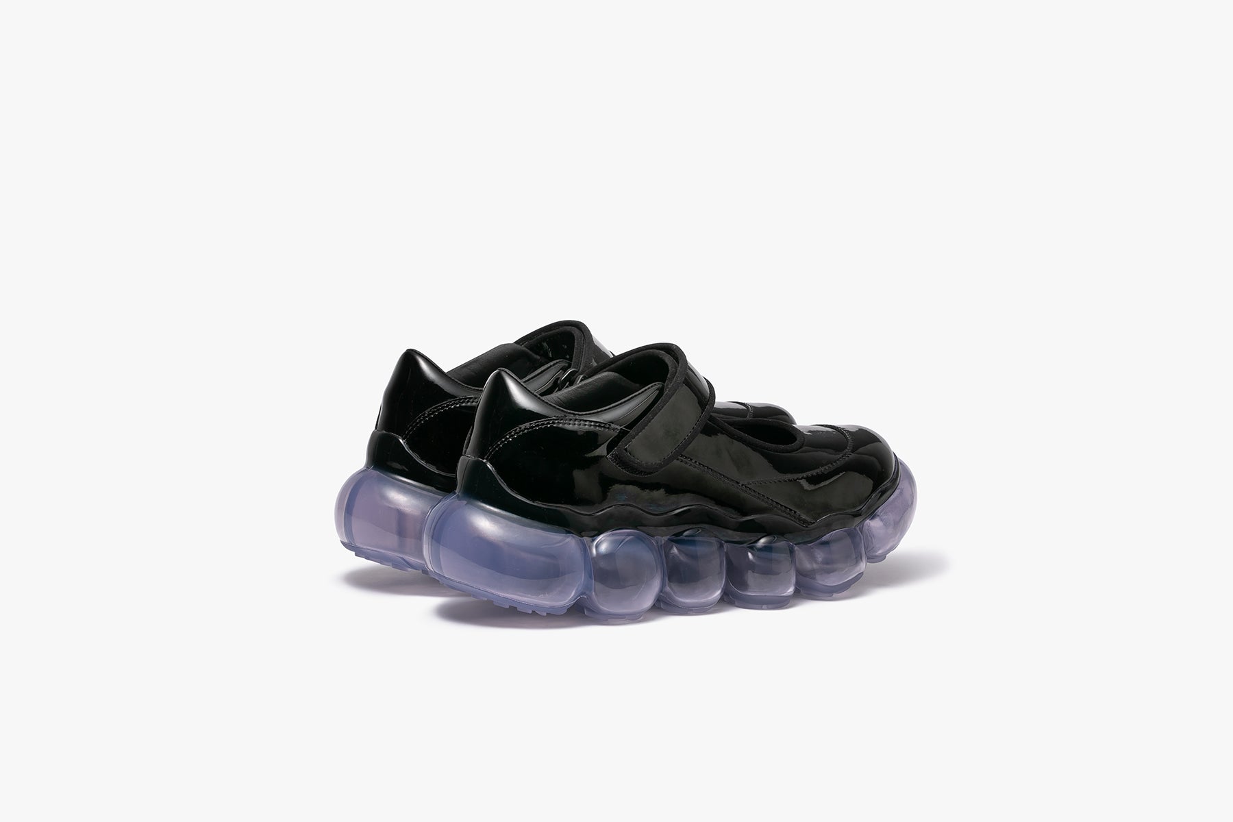 grounds JEWELRY COCOON BLACK ENAMEL / PALE PURPLE