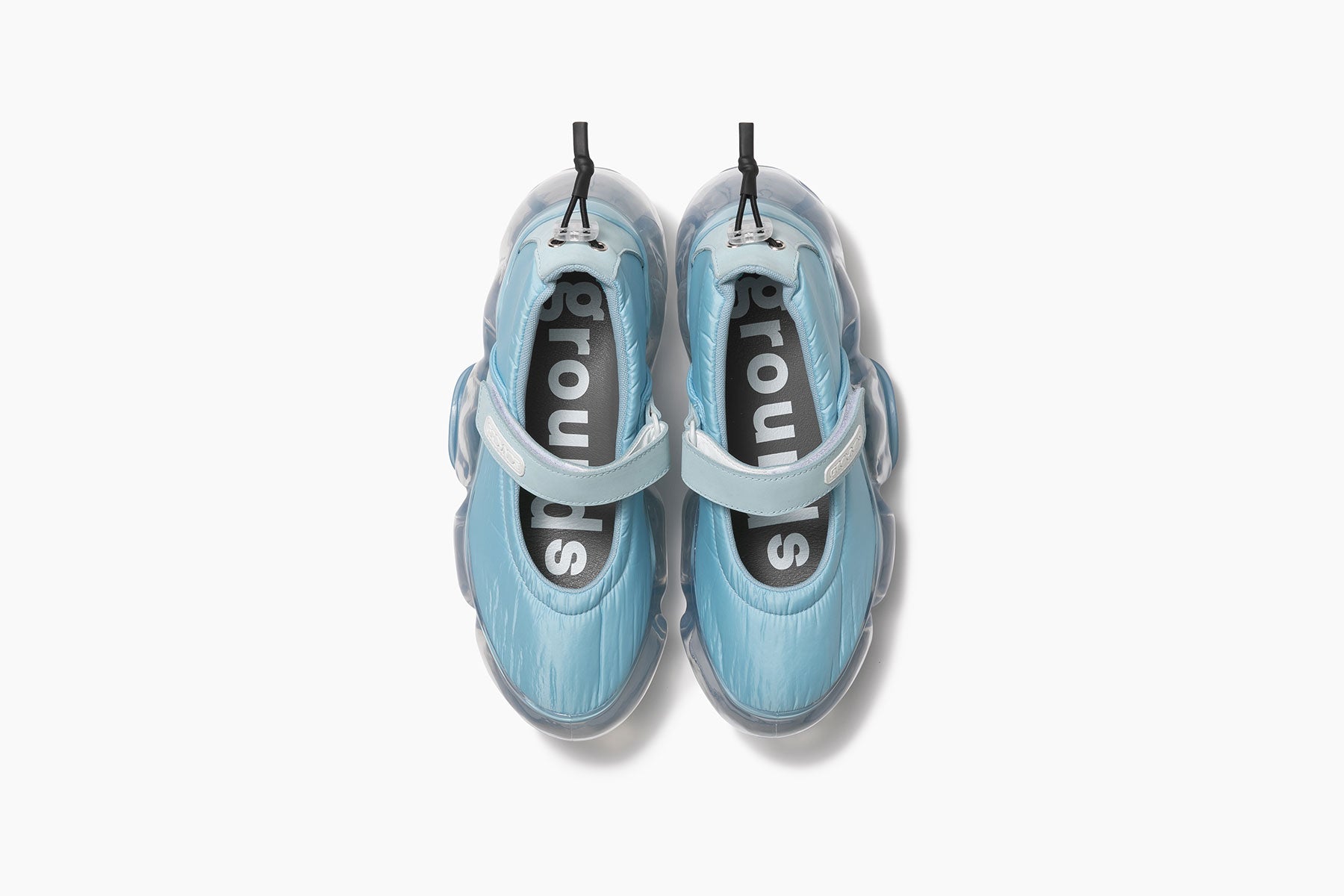 grounds MOOPIE STRAP PUMPS SKY / ICEGRAY