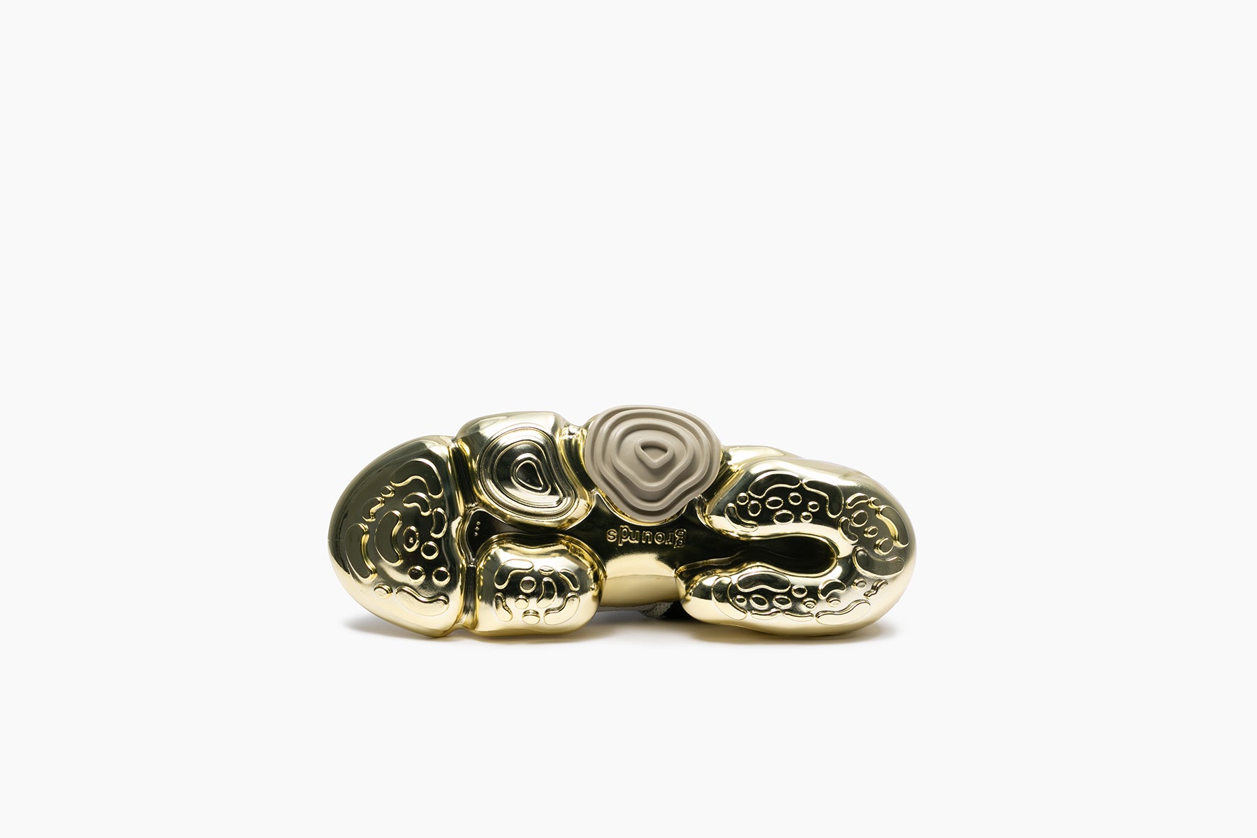 grounds MOOPIE MARY JANE CHROME GRAY BLACK / GOLD