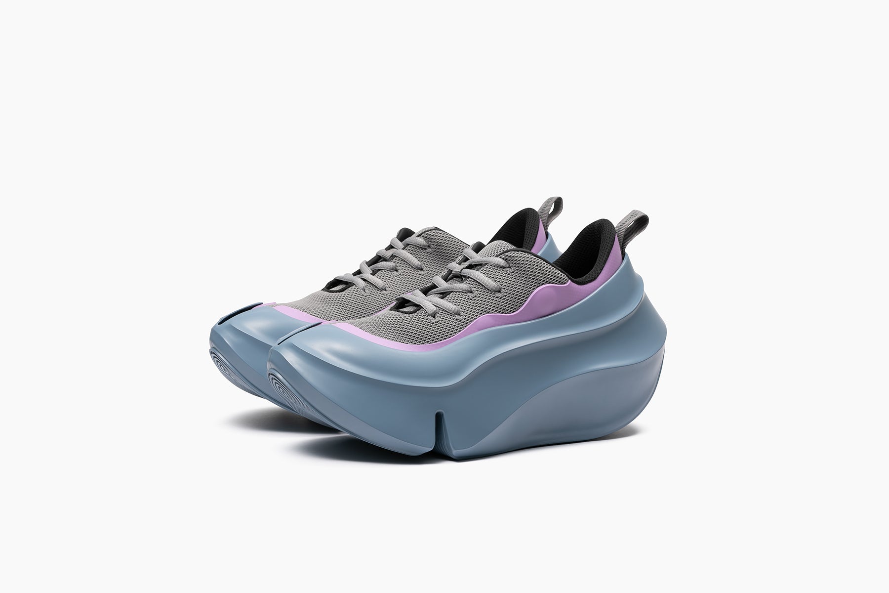 grounds ORCA WAVE　GRAY PALE PINK / LAVENDER GRAY PAINT