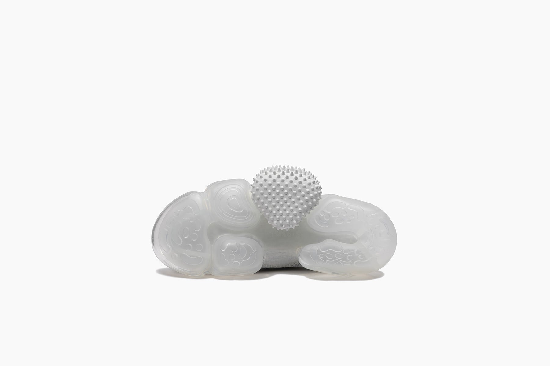 grounds MOOPIE EL MASSAGE BALL WHITEGRAY / CLEAR