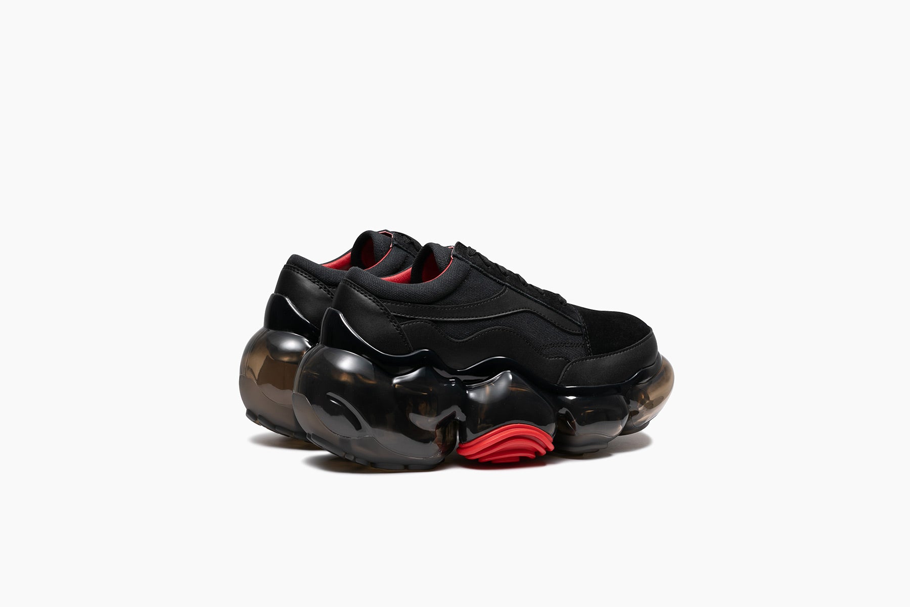 grounds MOOPIE SKATE BLACK RED / BLACK RED