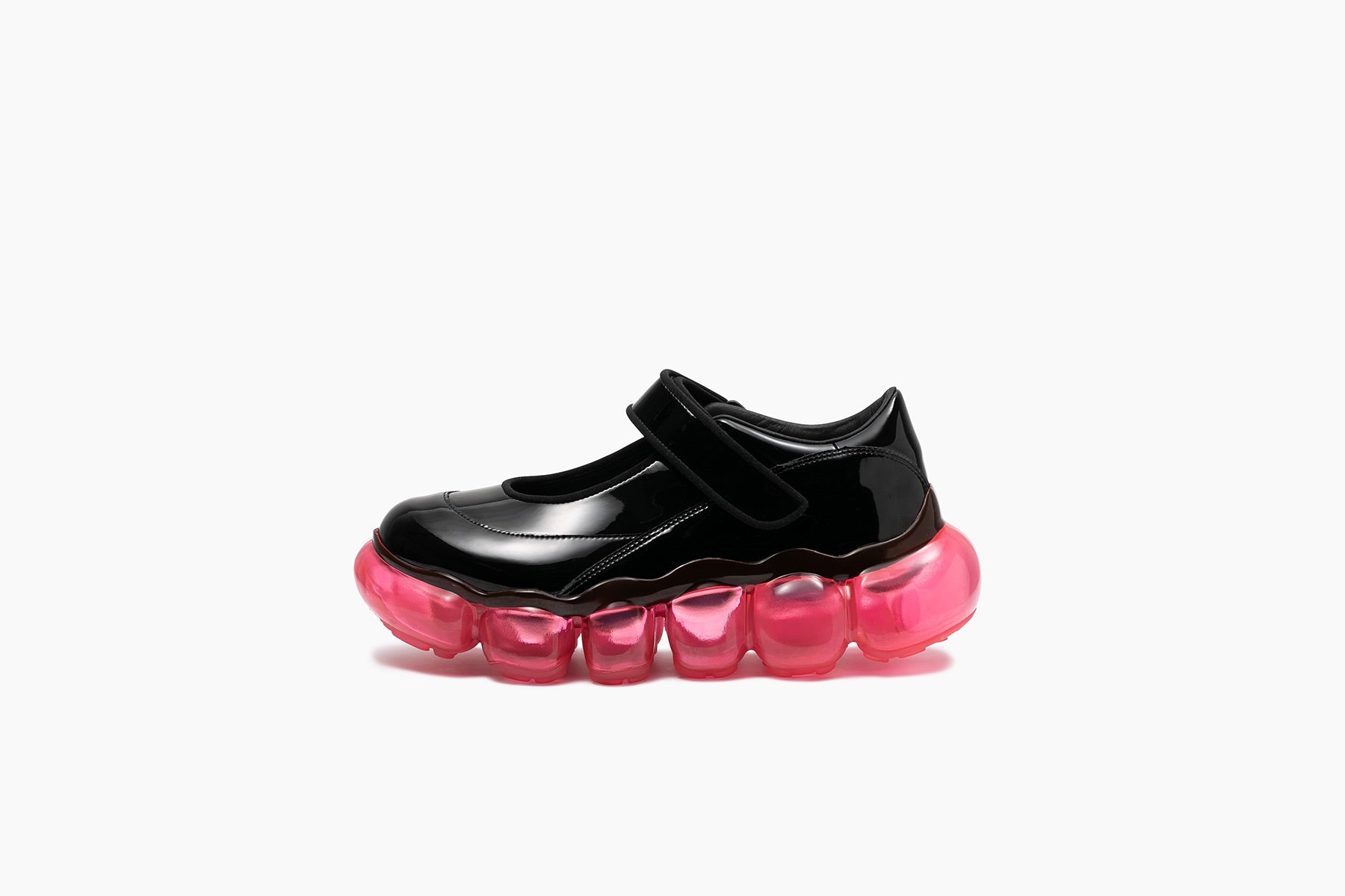 grounds JEWELRY COCOON BLACK ENAMEL / PINK
