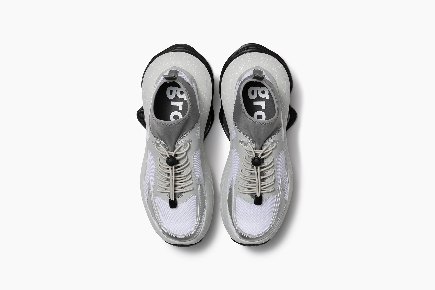 grounds JOG VISION FLUX PALACE　WHITE GRAY / WHITE GRAY WHITE SPLASH