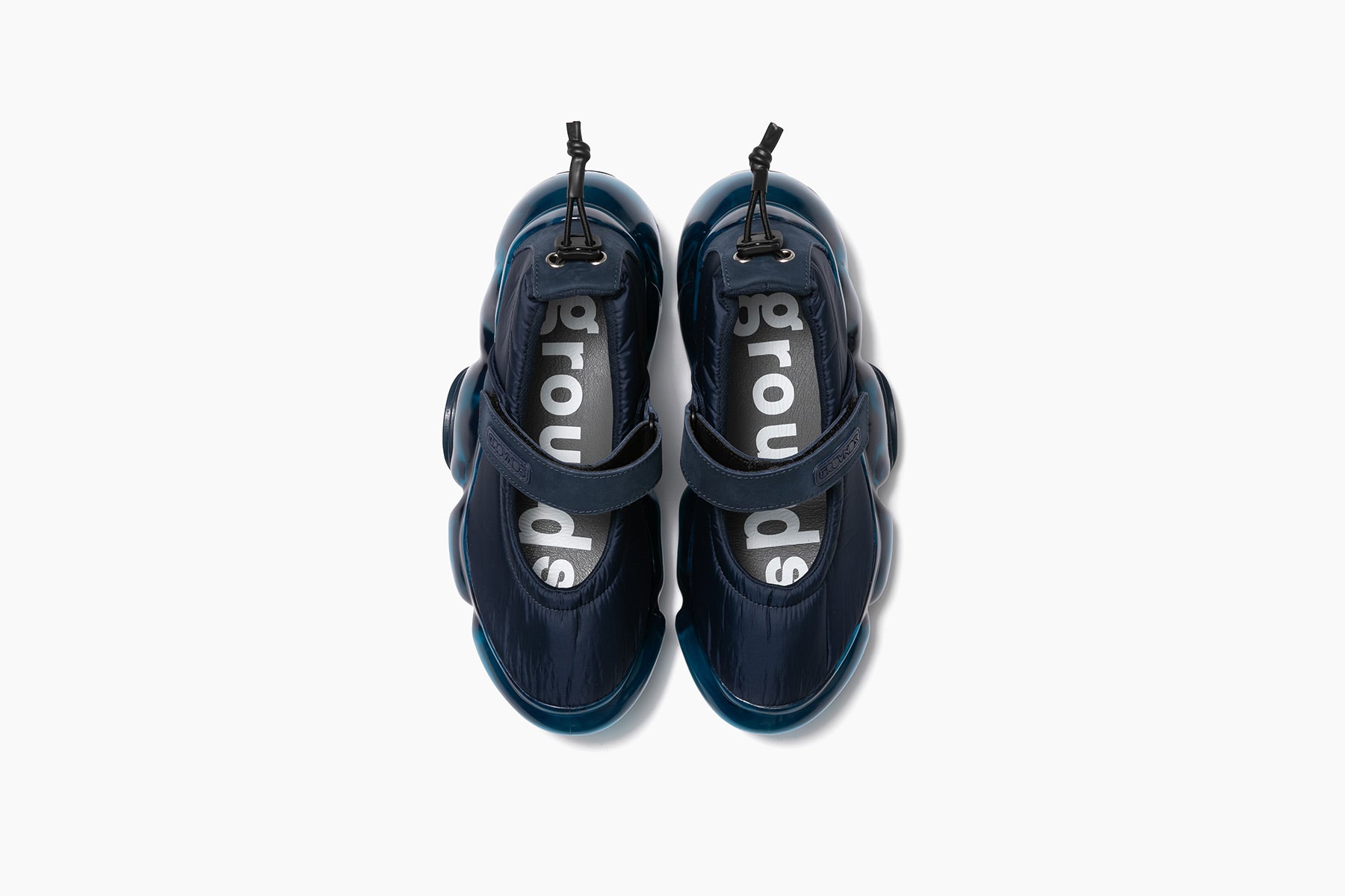 grounds MOOPIE STRAP PUMPS  DENIM / DENIM
