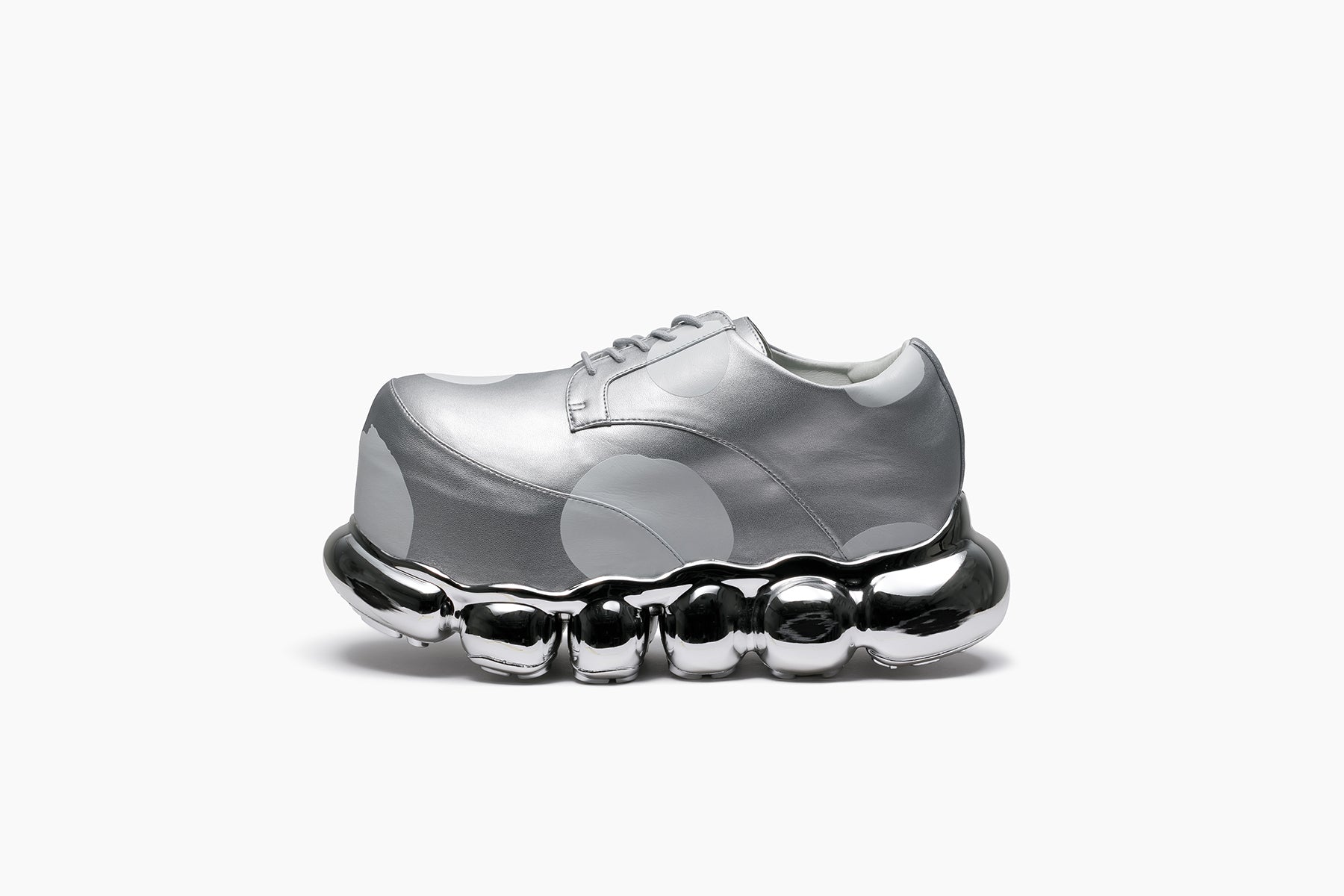 JEWELRY MONSIEUR CHROME SILVER DOTS / SILVER CHROME