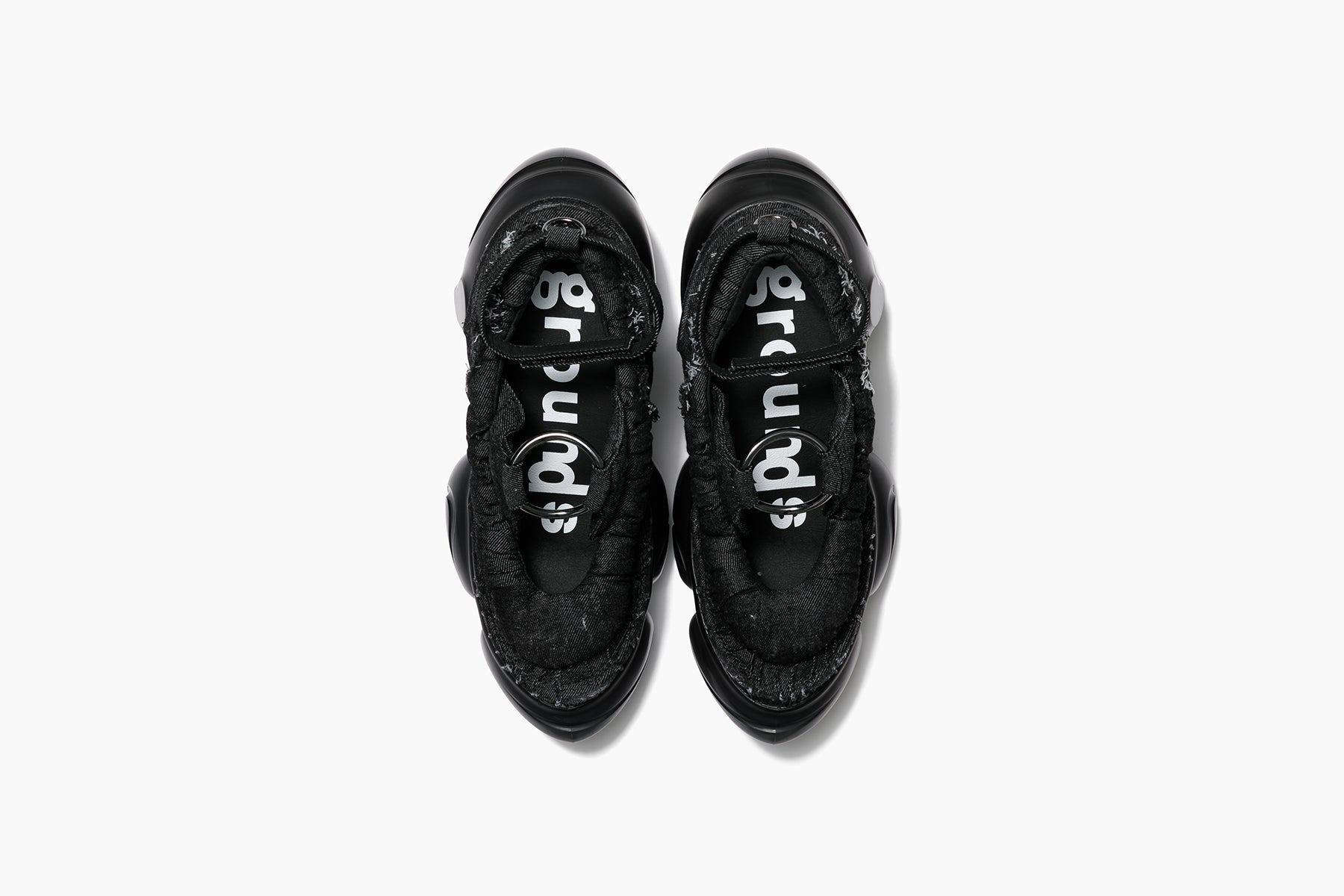 grounds LOOPIE DONUTS BLACK DENIM / BLACK