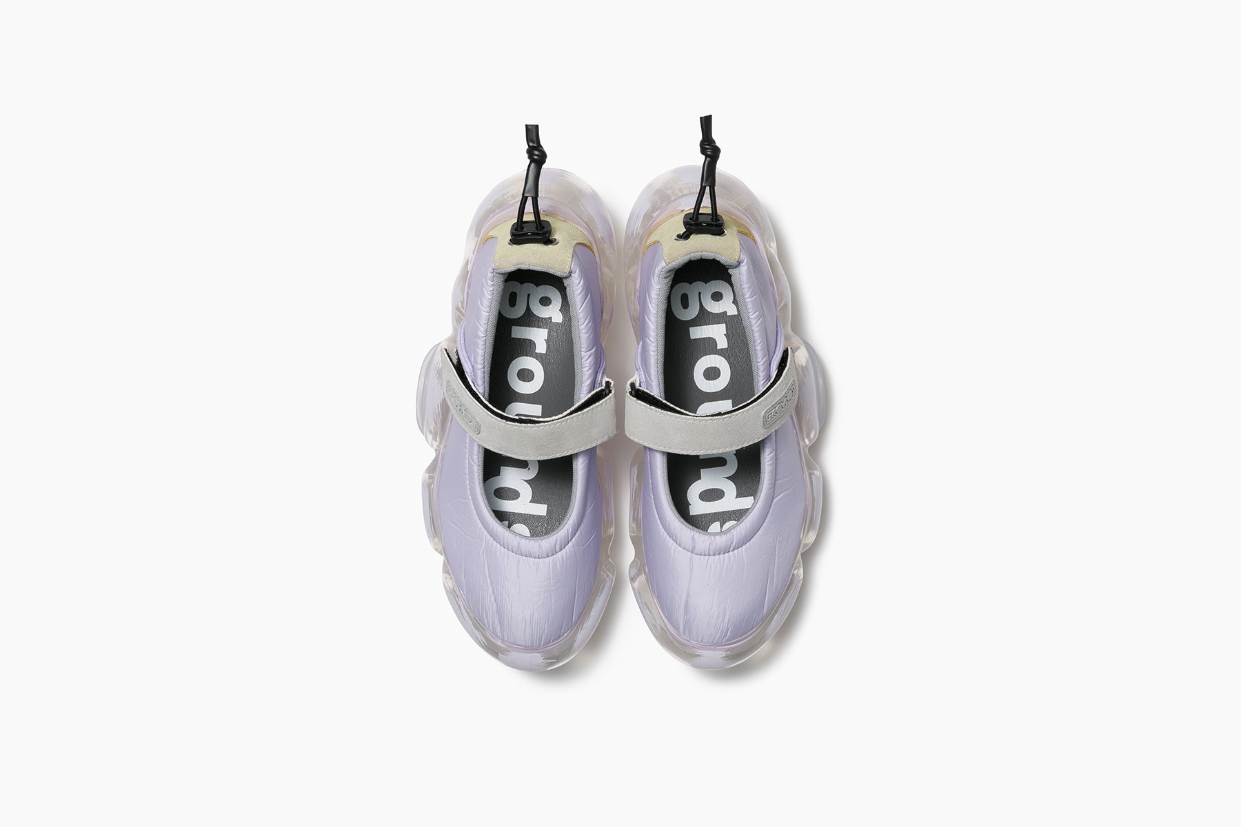 grounds MOOPIE STRAP PUMPS　LAVENDER / LAVENDER PAINT