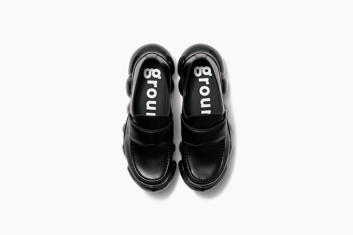 grounds JEWELRY LOAFER BLACK MATTE / BLACK