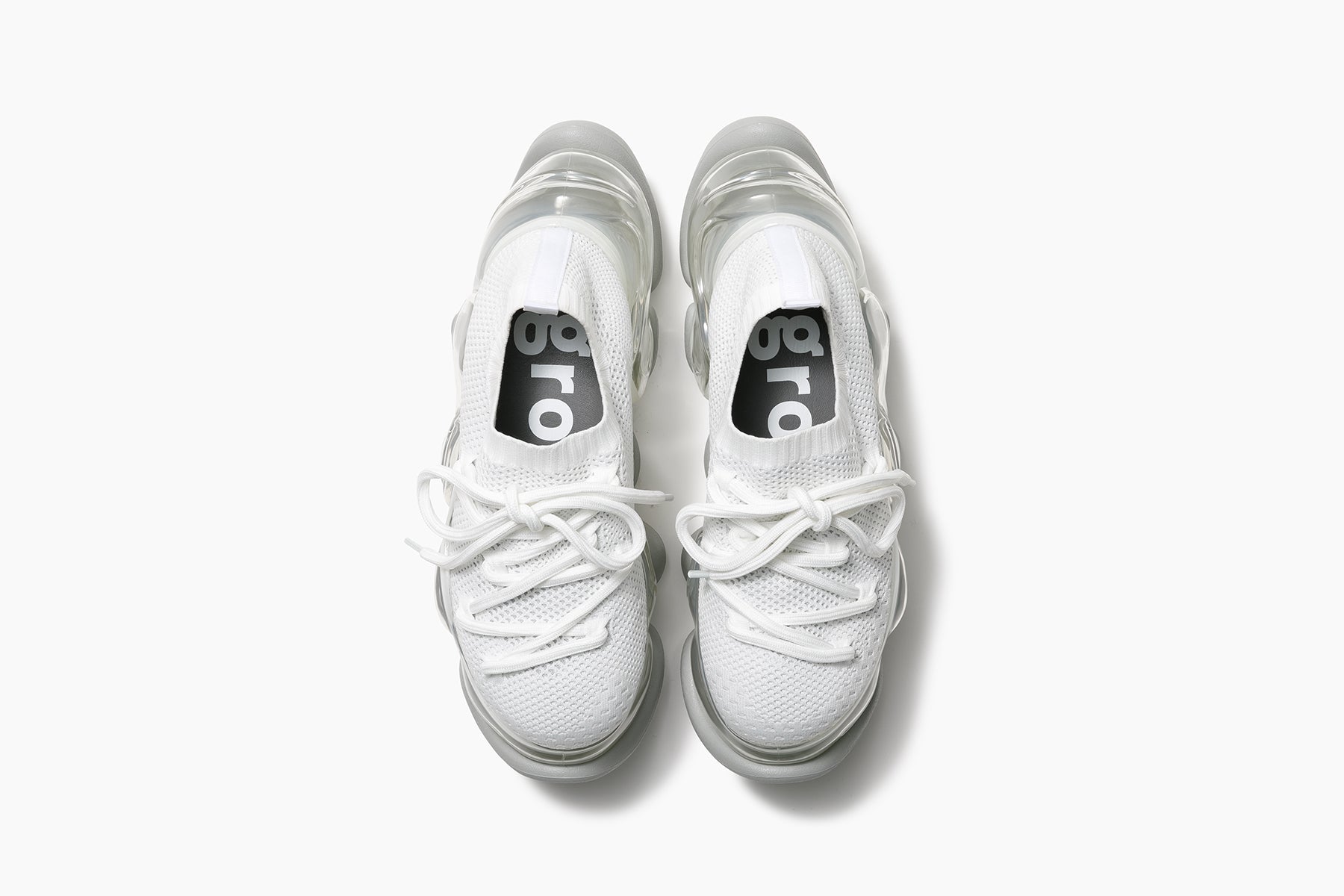 grounds SKYSCRAPER　WHITE GRAY / CLEAR