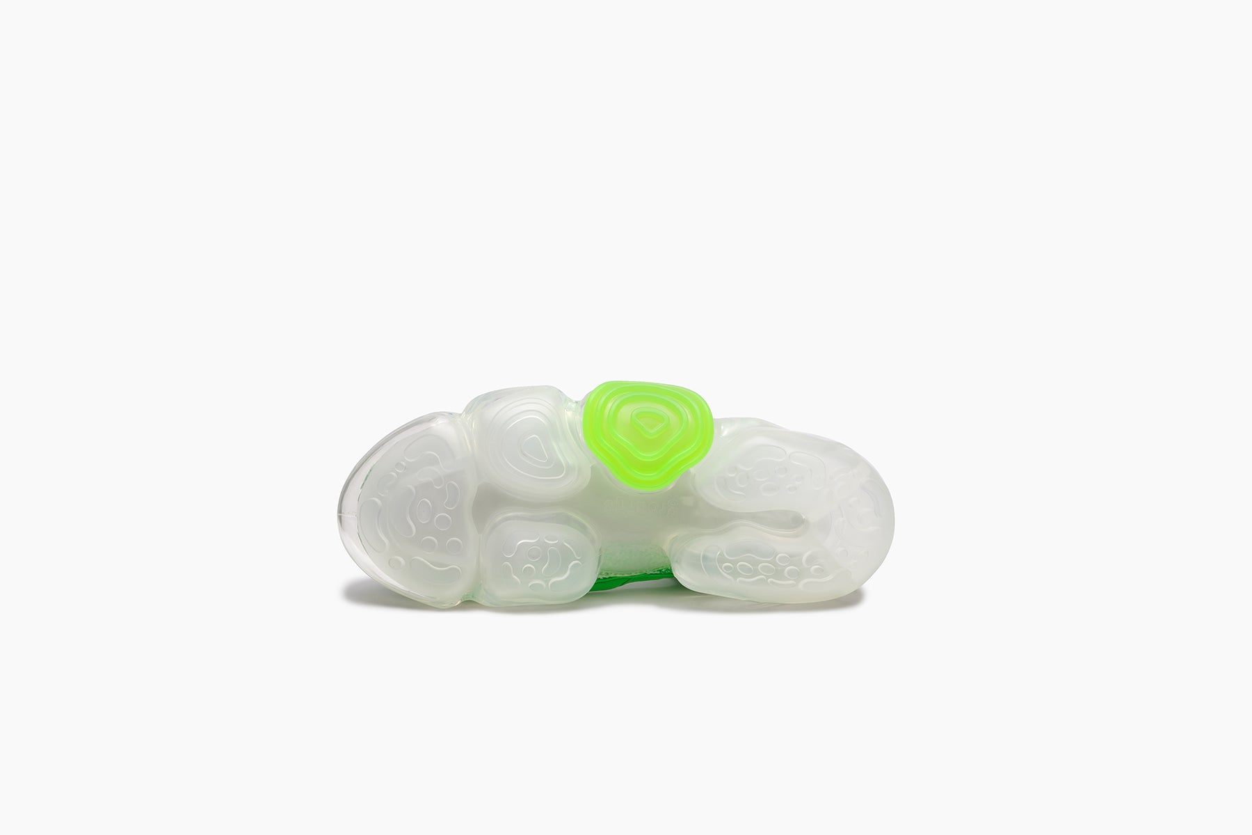 grounds MOOPIE AS1 SANDAL WHITE NEON GREEN / CLEAR
