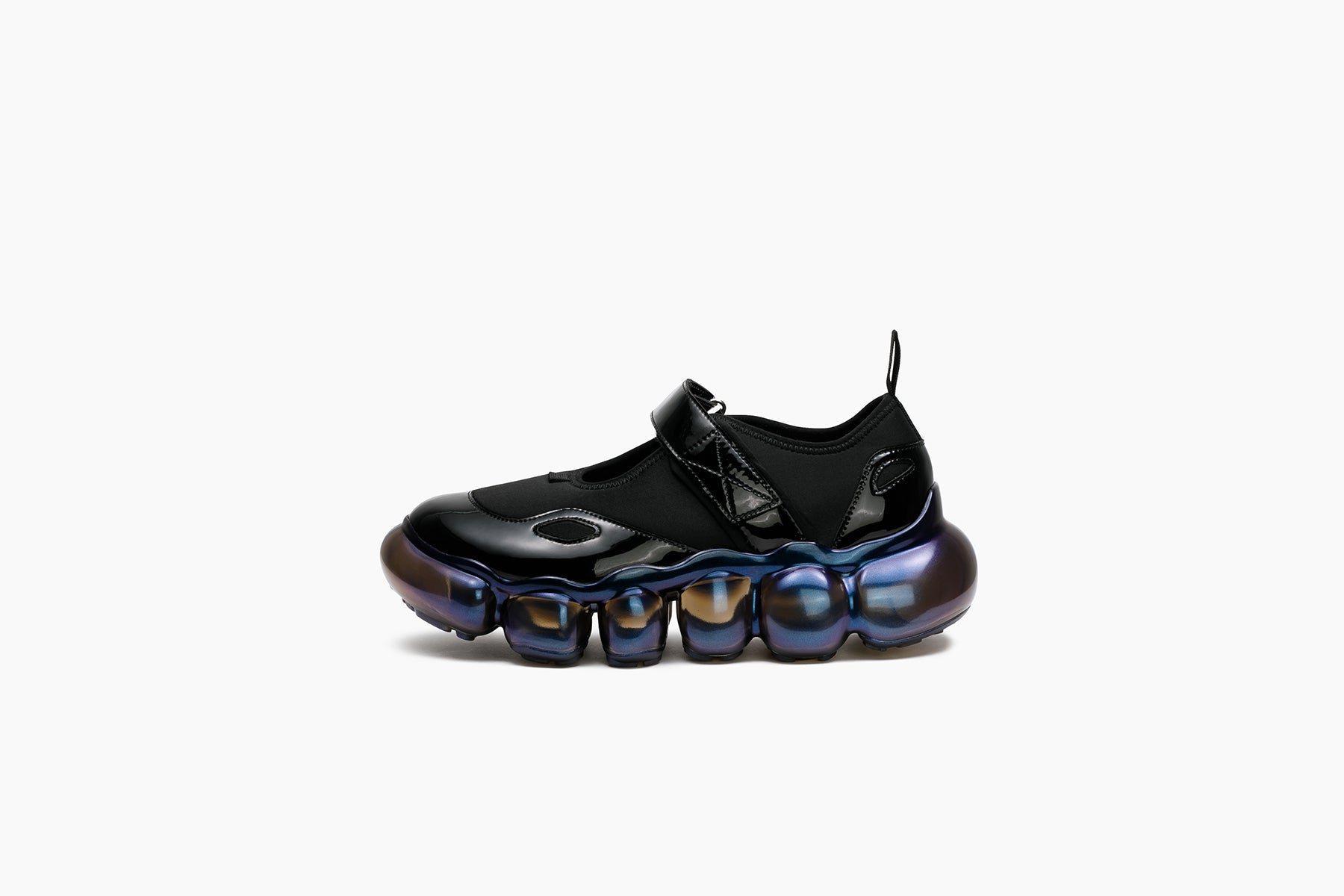 grounds JEWELRY MARY JANE BLACK ENAMEL / BLACK AURORA