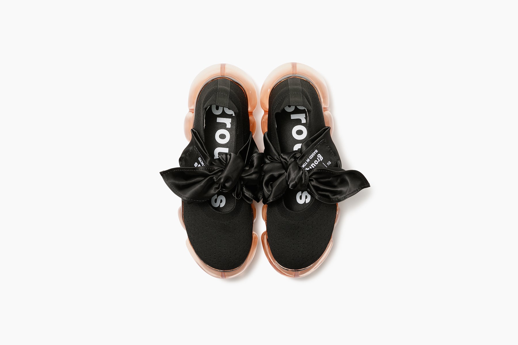 grounds JEWELRY HANKIE PUMPS BLACK / ORANGE