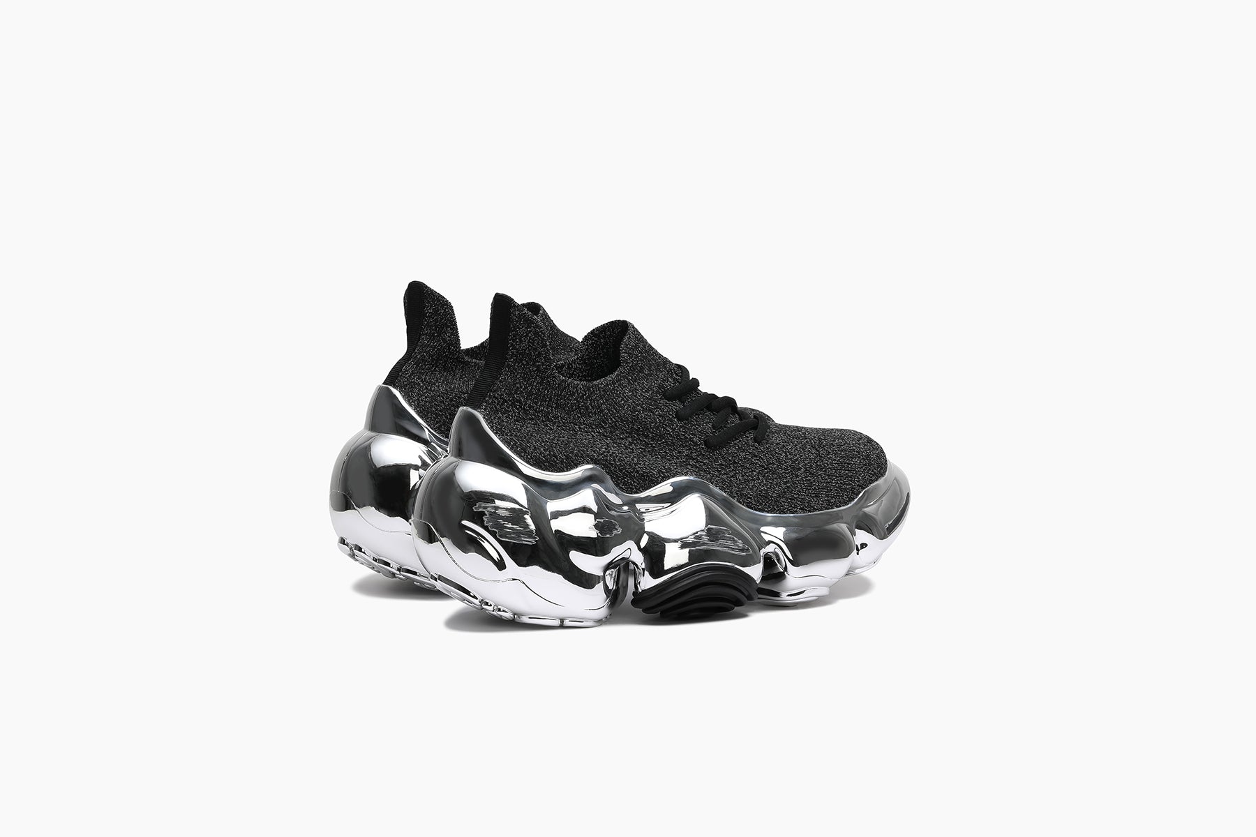 grounds MOOPIE REFLECTOR CHROME SCRATCH BLACK REFLECTOR / CHROME SCRATCH
