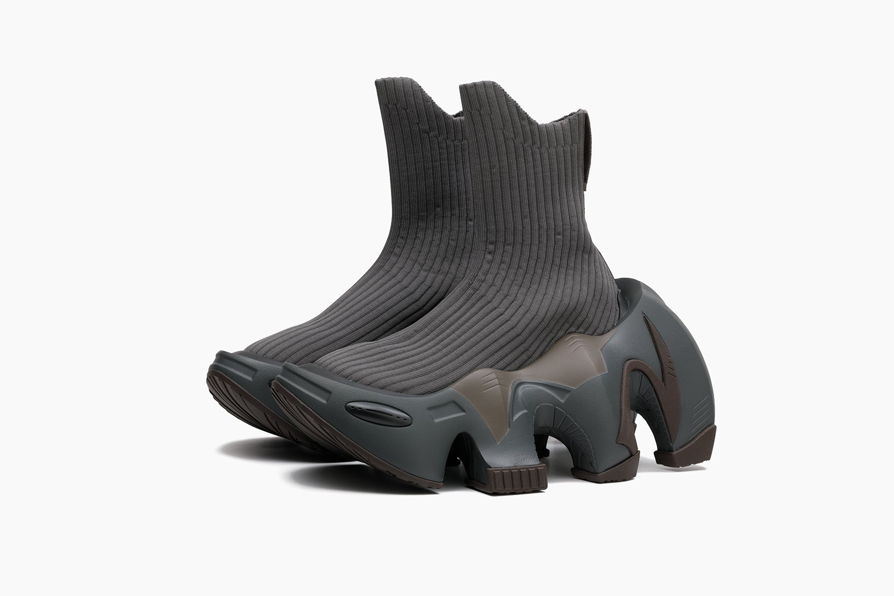 grounds BAT RIB SOCK CHARCOAL / DARK GRAY