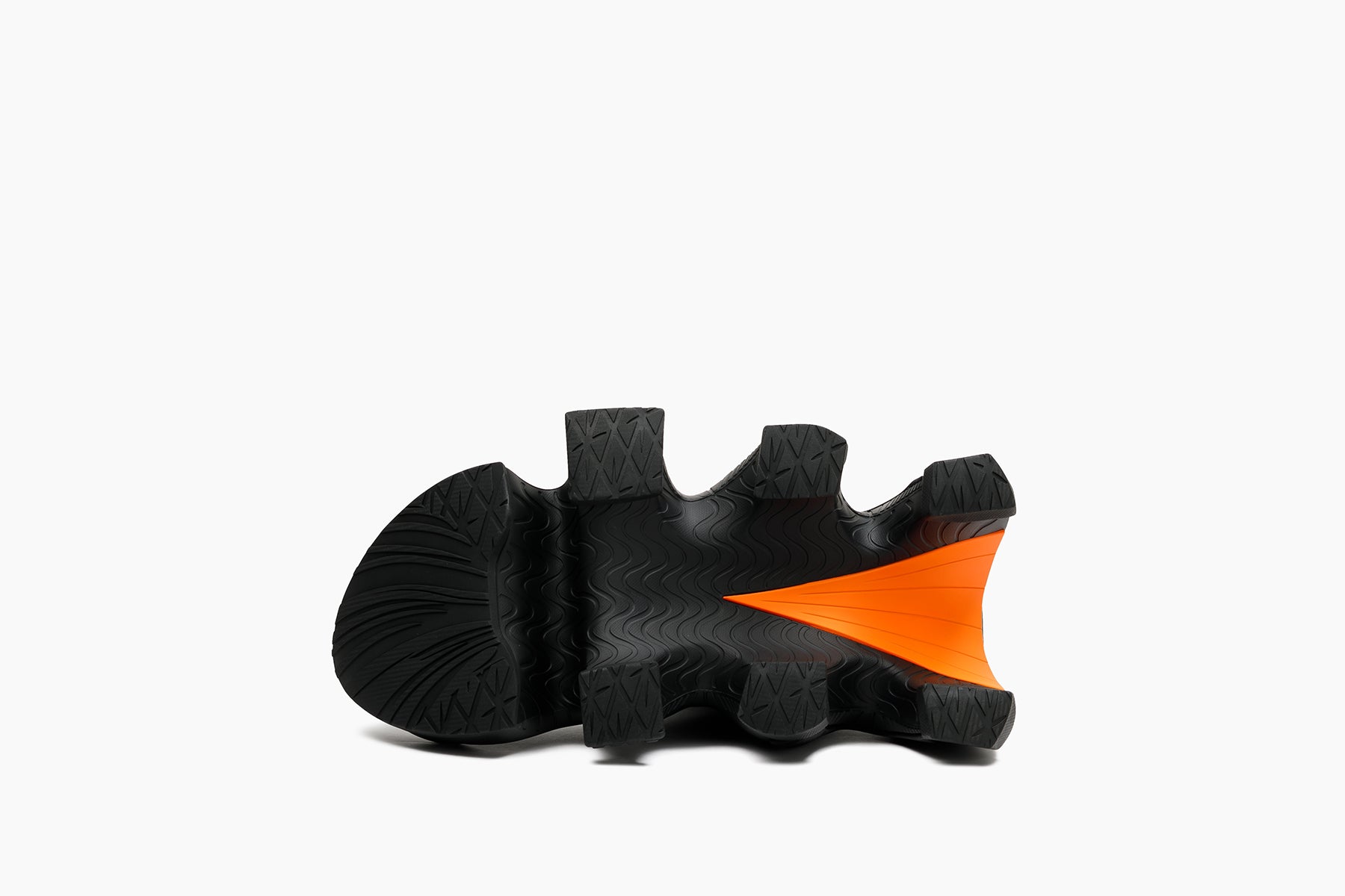grounds BAT RIB SOCK BLACK GRAY / BLACK NEON ORANGE